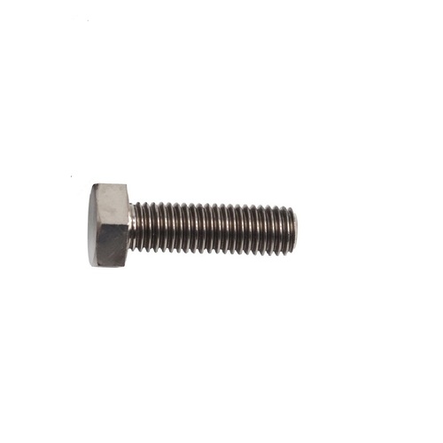 M4X40MM 0.7 THREAD PITCH TITANIUM DIN 933 HEX HEAD BOLT GRADE 5