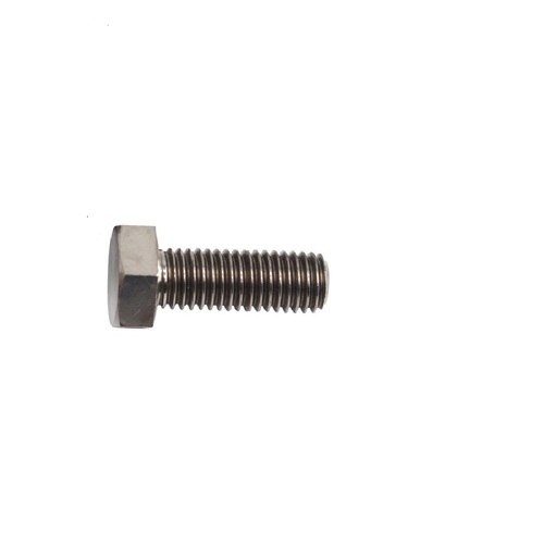 M5X30MM 0.8 THREAD PITCH TITANIUM DIN 933 HEX HEAD BOLT GRADE 5