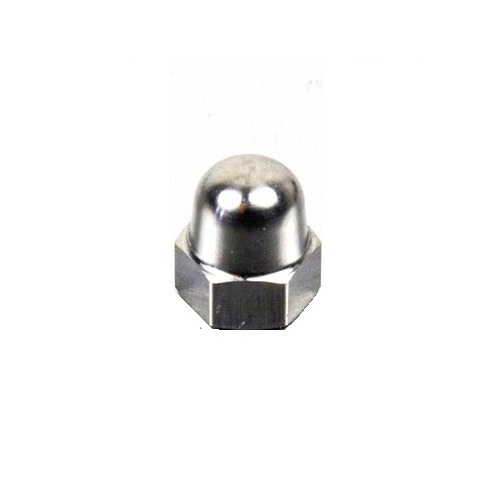 M6X1.0 THREAD PITCH TITANIUM DOME HEAD 10MM HEX NUT GRADE 5