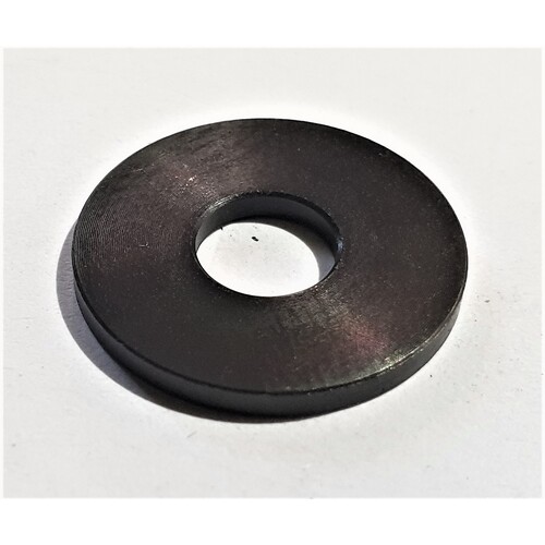 M8 X 20 MM TITANIUM WASHER GRADE 5 BLACK