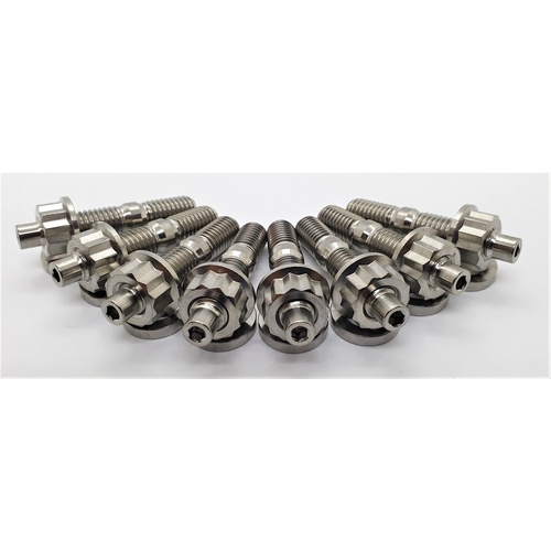 NISSAN TITANIUM SR20,CA18 EXHAUST MANIFOLD STUD KIT 12 POINT NUT
