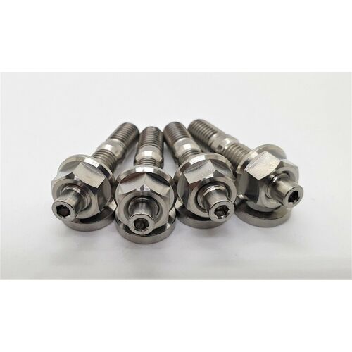 NISSAN TITANIUM RB26 TURBO MANIFOLD STUD KIT T28 T25 FLANGE HEX