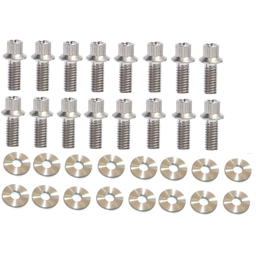 SMALL BLOCK CHEVY TITANIUM HEADER BOLT KIT