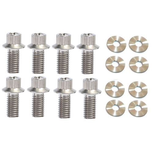 SMALL BLOCK CHEVY TITANIUM VALVE COVER KIT