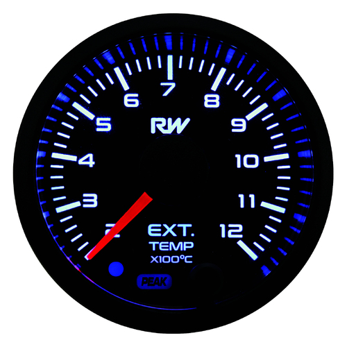 Raceworks 52mm Electronic EGT Gauge Kit