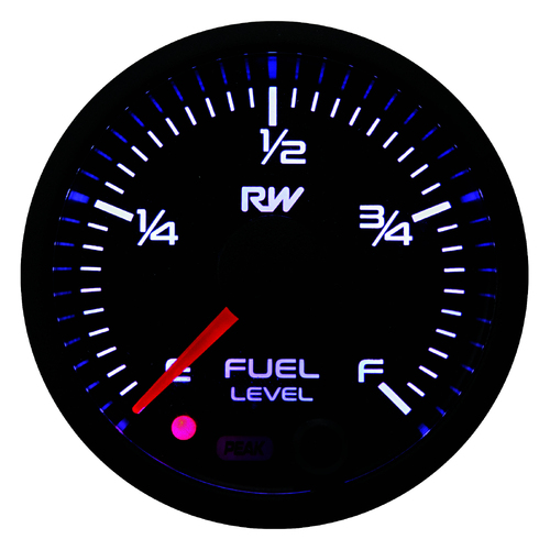 Raceworks 52mm Electronic Fuel Level Gauge Kit