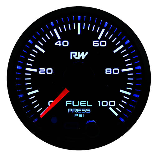 Raceworks 52mm Electronic EFI Fuel Pressure Gauge Kit