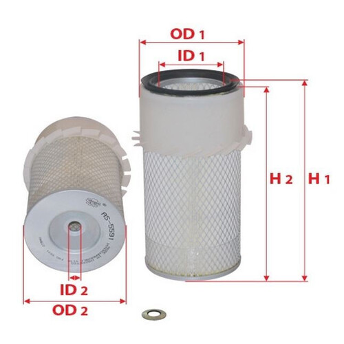 Sakura FAS-5591 Air Filter -  FAS-5591