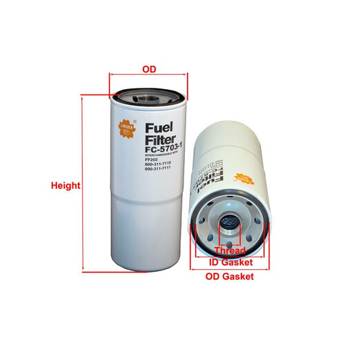 Sakura FC-5703-1 Fuel filter -  FC-5703-1