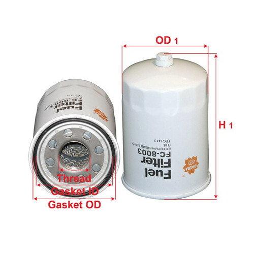 Sakura FC-8003 Fuel filter -  FC-8003