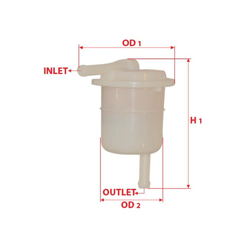 Sakura FS-1802 Fuel filter -  FS-1802
