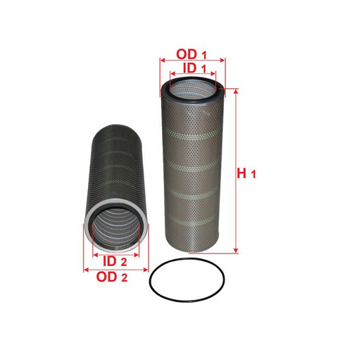 Sakura H-2727 Hydraulic Transmission Filter -  H-2727
