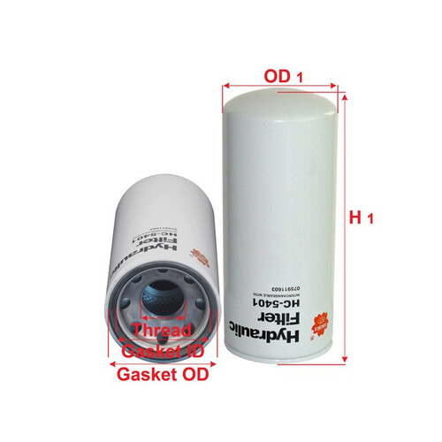 Sakura HC-5401 Hydraulic Transmission Filter -  HC-5401