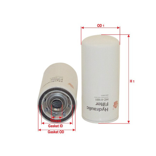 Sakura HC-6501 Hydraulic Transmission Filter -  HC-6501