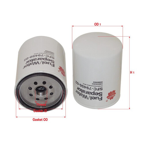 Sakura SFC-79450-02 Fuel/Water Separator -  SFC-79450-02