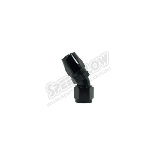 SPEEDFLOW 100 Series 30 Degree Hose Ends ~ Cutter Style 10 Red/Blue