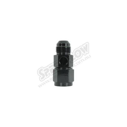 SPEEDFLOW Female to Male with 1/8” NPT Port - 06 to 1/8\ NPT Black