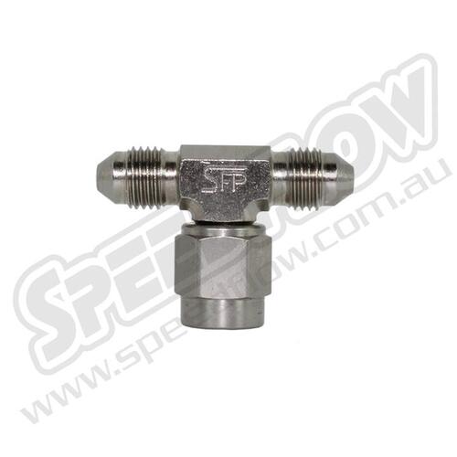 SPEEDFLOW -3 Steel Tee - Swivel on Branch