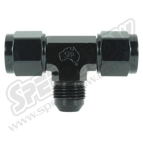 SPEEDFLOW AN Female Swivel Tee Male On Branch - 8 Black