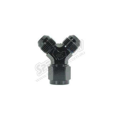 SPEEDFLOW Y Piece 45 Degree All Male - 6 Red/Blue