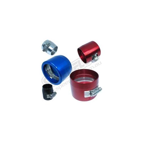SPEEDFLOW 150 Series Cover Clamps - '-05 (Hex) 13.84mm I.D Red