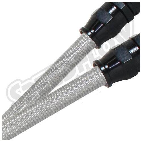 SPEEDFLOW 200 Series Teflon Braided Hose with Clear PVC Cover 3 Per Metre