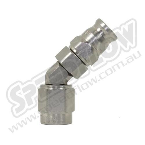 SPEEDFLOW 200 Series Steel 45 Degree Hose Ends 3