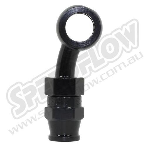 SPEEDFLOW 200 Series 3/8”-M10 Banjo Hose End 20 Degree Side – Aluminium
