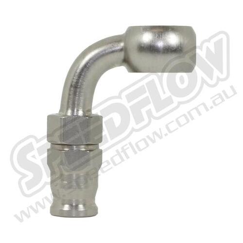 SPEEDFLOW 200 Series 3/8-M10 Banjo Hose End 90 Degree – Steel