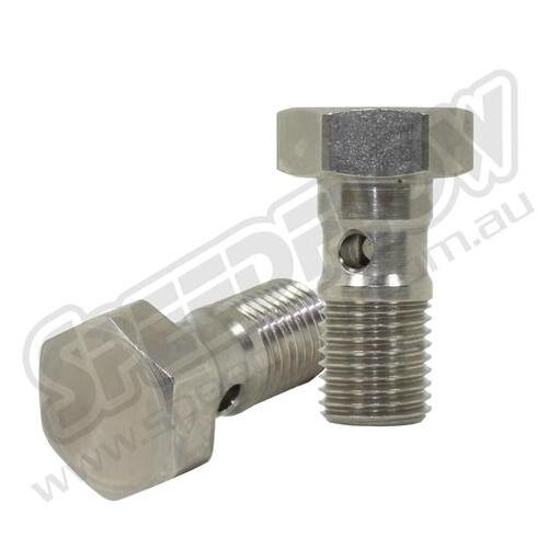 SPEEDFLOW 3/8\-24 Banjo Bolts for 10mm Banjo - Steel