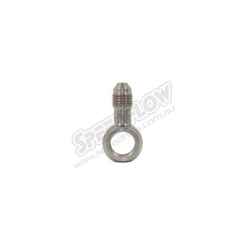 SPEEDFLOW 3/8-M10 Banjo to AN Male - M10 banjo to -03 Male Aluminium