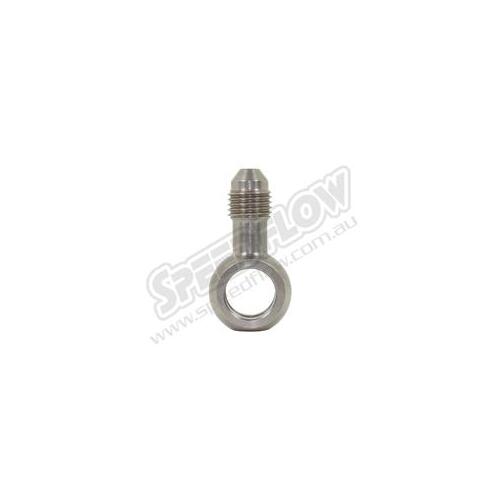 SPEEDFLOW 3/8-M10 Banjo to AN Male - M10 banjo to -04 Male Steel