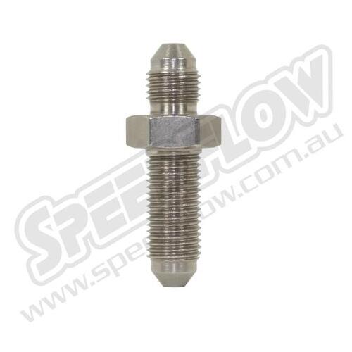 SPEEDFLOW Steel Flare Bulkhead - 04 Male Straight Bulkhead