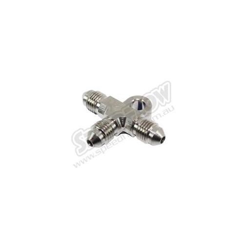 SPEEDFLOW -3 Male Tee with Bracket - Aluminium