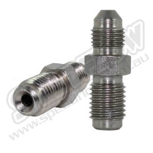 SPEEDFLOW Male Dual Seat Adapter - 03 to M12 x 1.00 Inv \u0026 Convex Dual Seat