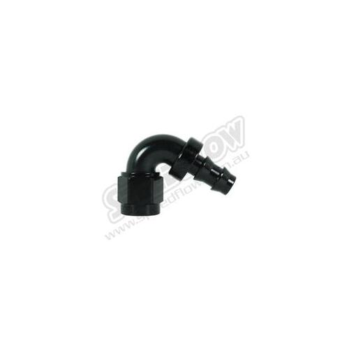 SPEEDFLOW 400 Series 120 Degree Hose Ends 8 Black