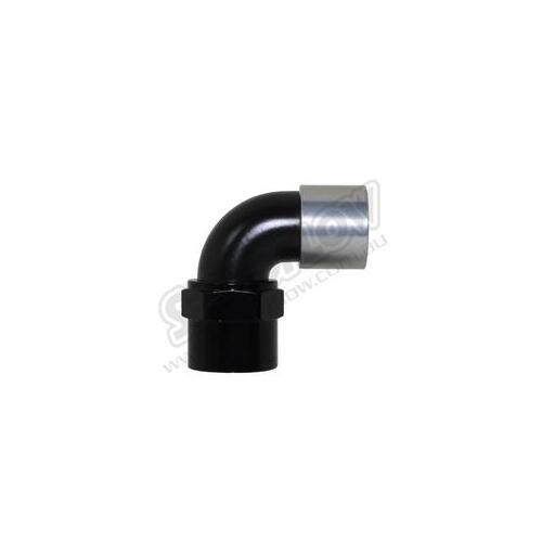 SPEEDFLOW 550 Series 90 Degree Hose End 10 Black