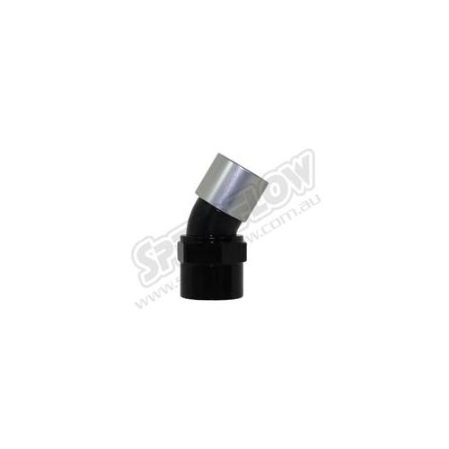 SPEEDFLOW 550 Series 30 Degree Hose End 10 Black