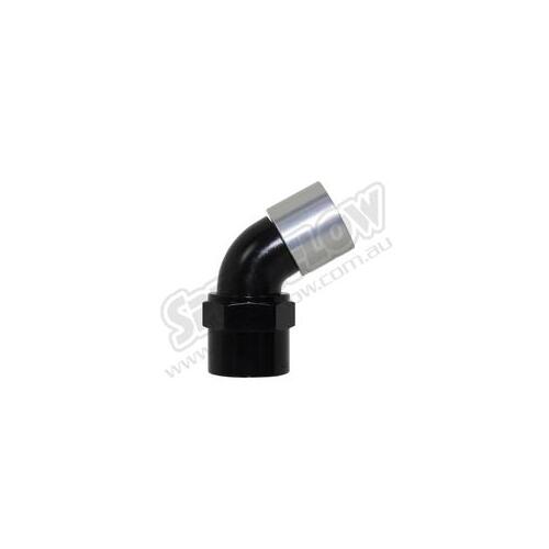 SPEEDFLOW 550 Series 60 Degree Hose End 10 Black