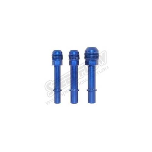 SPEEDFLOW AN Male to EFI Male Tube - '-06 Male to 5/16\ Tube Blue