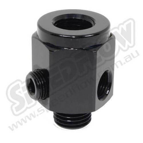 SPEEDFLOW Metric Sender Adapter - M16x1.50 Male to 1/8\ NPT Female