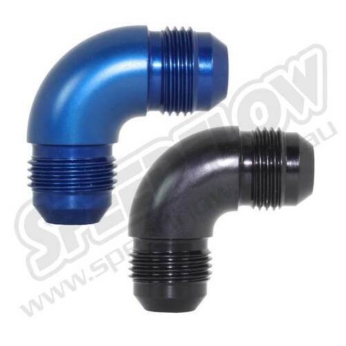 SPEEDFLOW AN Flare Unions 90 Degree 10 Black