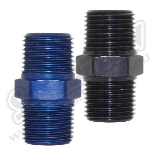 SPEEDFLOW NPT Male Union - 1/4\ NPT Female Union Black