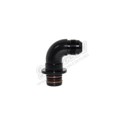 SPEEDFLOW AN Male to Transmission 90deg Adapter - '-08 to 6R Trans - O-Ring Seal