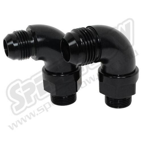 SPEEDFLOW AN Male to M22 x 1.5 Male 90 Adapter - '-10 to M22 x 1.5