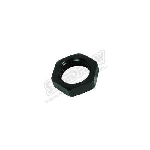 SPEEDFLOW Bulkhead Nuts 6 Black