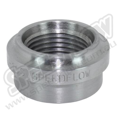 SPEEDFLOW Steel Female O-Ring Port Weld Bung - 990-06-S (-6 9/16\-18 Port Steel)