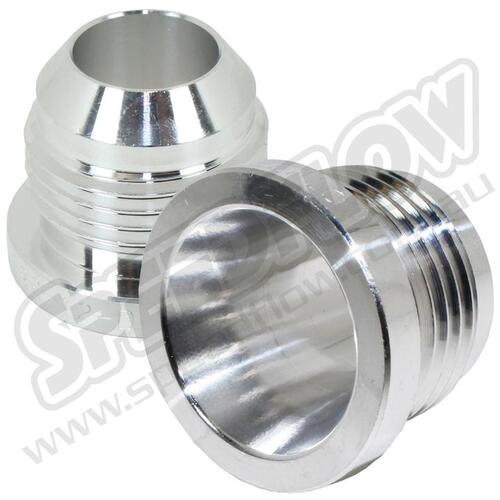 SPEEDFLOW Flowed Aluminium Male Weld Bung - 999-08-DF (-8 Male Flowed Aluminium)
