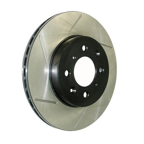 StopTech 126.33112SL Power Slot Front Rotor - Left (Golf R Mk6)