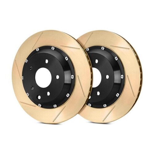 StopTech 81.B38.9941 2 x AeroRotor™ Slotted 2-Piece Front Brake Rotors (15-18 M3/15-17 M4)